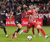 Athleticek porrota jaso du hobeto jokatu duen Gironaren aurka (2-1)