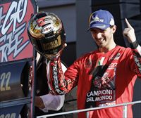 Francesco Bagnaia se hace con el título de campeón de MotoGP