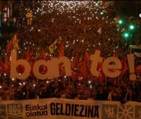EH Bildu reúne 40 000 personas en Bilbao