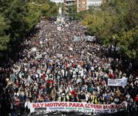 Miles de personas reivindican una sanidad pública digna en Madrid