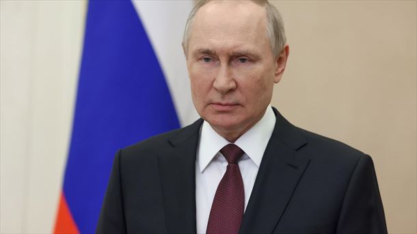 Vladimir Putin, artxiboko irudi batean. Argazkia: EFE