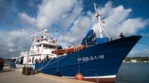 El Aita Mari recibe el permiso para zarpar de nuevo hacia el Mediterráneo Central