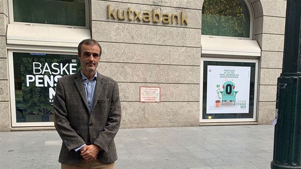 José Ángel Domínguez, jefe del Departamento de Ciberseguridad de Kutxabank