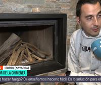 Llega el frío a Euskal Herria: ¿Cómo se hace un buen fuego para calentar nuestra vivienda?