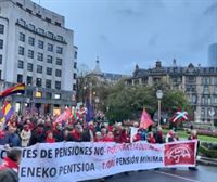 El movimiento pensionista se une en Bilbao a la marcha por el reparto de la riqueza