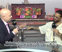Maluma se va de una entrevista cuando le preguntan por la violación de derechos humanos en Catar