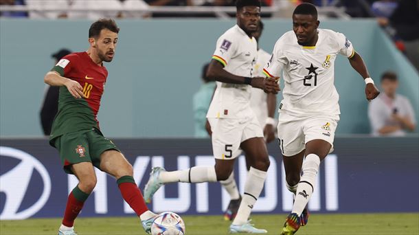 Partido entre Portugal y Ghana