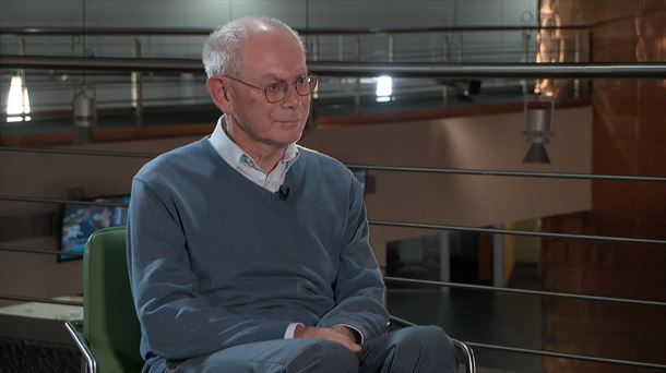 Herman Van Rompuy: "Ukrainaren burujabetza onartu ezean, ez dut uste negoziazioak aurki izango direnik"
