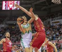 Bilbao Basketek gora egin du Zaragoza mendean hartuta (67-74)
