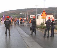 Huelga de los trabajadores de Amazon de Euskadi coincidiendo con el Cyber Monday