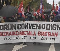 Segunda jornada de huelga en el Metal de Bizkaia