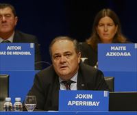Jokin Aperribay, reelegido como presidente de la Real Sociedad con un apoyo masivo