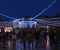 Pamplona enciende sus luces navideñas