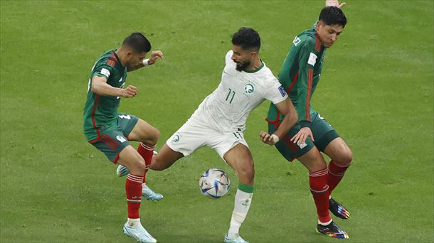 Arabia Saudita y Mexico en el Mundial de Qatar 2022