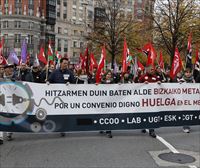 La mayoría sindical del metal de Bizkaia y la patronal FVEM avalan la propuesta del Gobierno Vasco