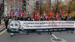Bizkaiko metalgintzako gehiengo sindikalak eta FVEM patronalak Eusko Jaurlaritzaren proposamena babestu dute