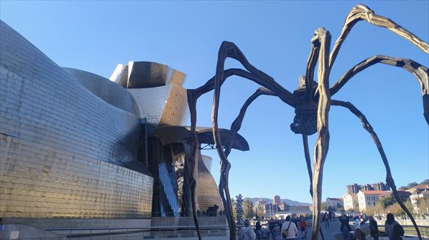 El Museo Guggenheim, una de las construcciones de Ferrovial en Euskadi. Foto: Luis Dadebat Imaz