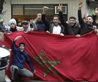 Marruecos celebra en Euskadi la eliminación de España