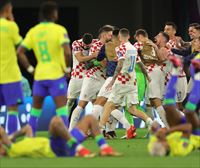 Croacia alcanza las semifinales del Mundial tras dar la sorpresa y eliminar a Brasil