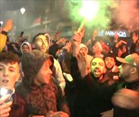 La fiesta vuelve a estallar en nuestras calles tras el pase de Marruecos a semifinales
