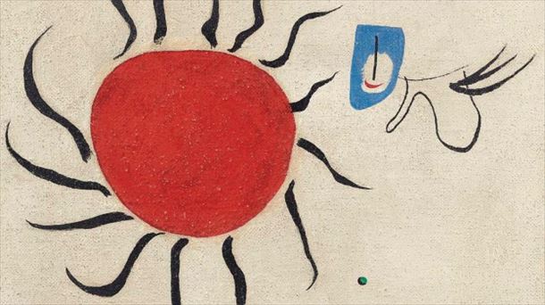 Pintura (Eguzkia) [Peinture (Le Soleil)],1927. © Sucesió Miró, 2022