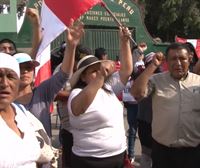 Los seguidores de Pedro Castillo piden su libertad y la disolución del Congreso