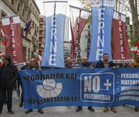 Los sindicatos de la Ertzaintza retoman la unidad sindical tras la movilización de Ertzainas en lucha
