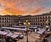 Regresa a pleno rendimiento el mercado de Navidad de Vitoria-Gasteiz