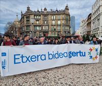 Sare espera llenar las calles de Bilbao por la convivencia y los derechos de los presos
