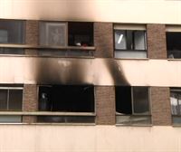 13 personas hospitalizadas por inhalar humo en un incendio producido en Pamplona