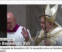 Papa Francisco: Benedicto era una persona noble y gentil