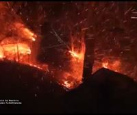 Calcinadas 150 hectáreas de arboleda y monte bajo en el incendio de Valcarlos