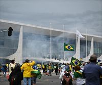 Asaltan el Congreso, el Palacio Presidencial y la Corte Suprema en Brasil