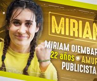 Miriam, publicista de Amurrio muy impaciente a quien le gusta tener la razón siempre