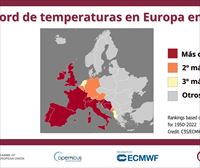 2022 fue el segundo año más cálido en Europa, protagonizado por sequías e inundaciones