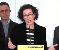 Marta Rovira ve legítima la propuesta del lehendakari, pero insuficiente para Cataluña