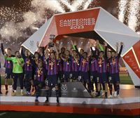 El FC Barcelona gana la Supercopa ante el Real Madrid (1-3)