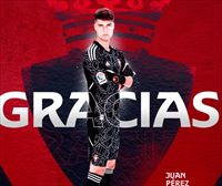 Juan Perezek Osasuna utzi du Huescan jokatzeko