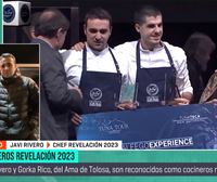 Javi Rivero y Gorka Rico, cocineros revelación de 2023: ''Estamos todavía emocionados; no nos lo esperábamos''