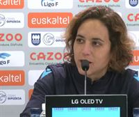 Natalia Arroyo: ''El reto contra el Madrid CFF es ver si somos capaces de hacer un buen partido''