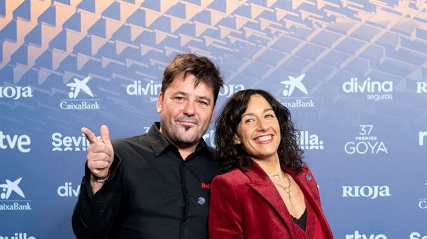 Raúl de la Fuente y Amaia Remirez, directores de "Maldita: A love song to Sarajevo"