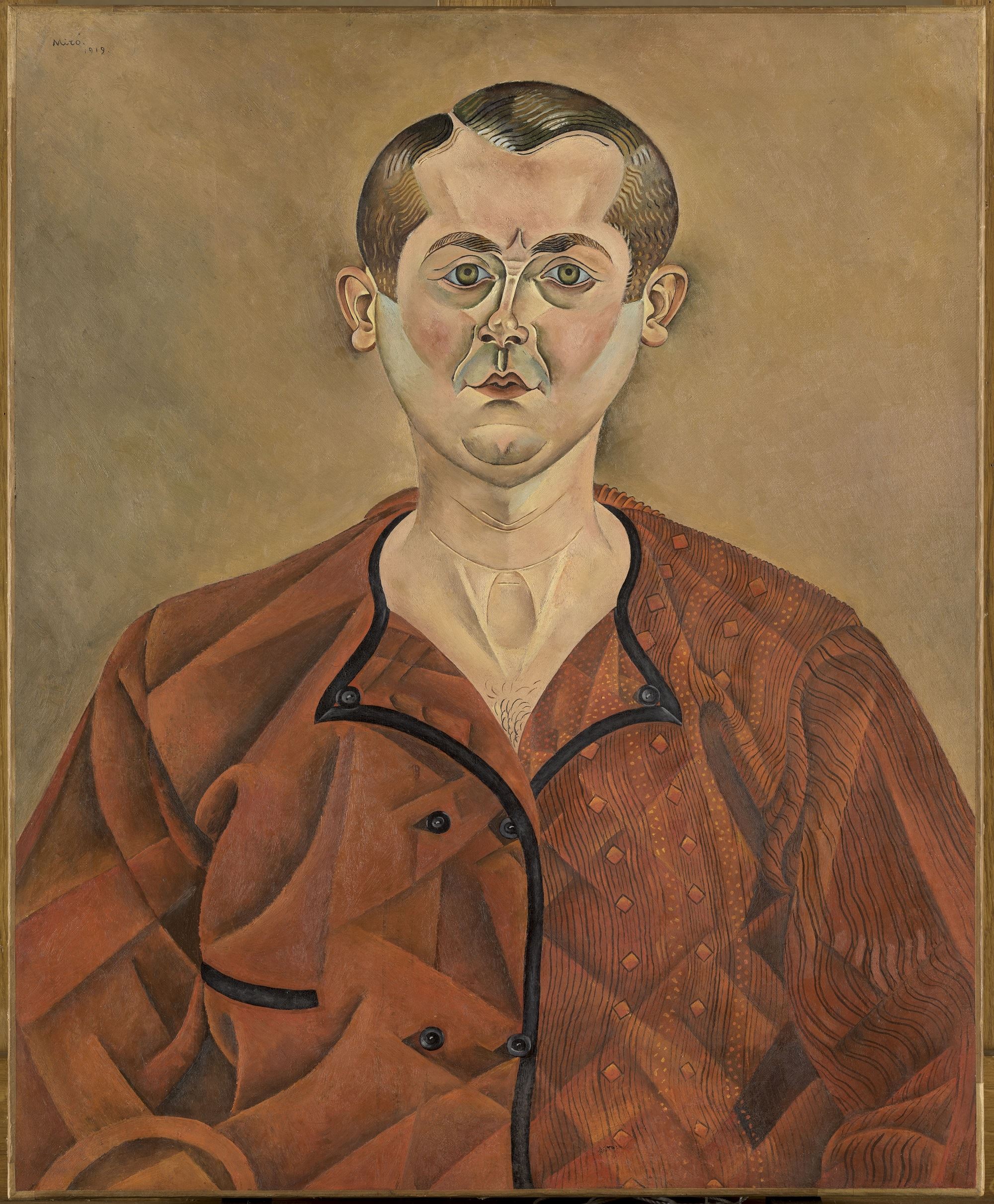 Autorretratua, 1919. Argazkia: © RMN-Grand Palais (Musée national Picasso-Paris)/Mathieu Rabeau