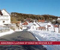 Así afrontan el frío y la nieve en Abaurregaina, la localidad más alta de Navarra