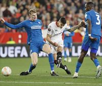 Sevilla, Mónaco, Shakhtar y Salzburgo consiguen vencer en sus partidos de ida del play-off de la Europa League