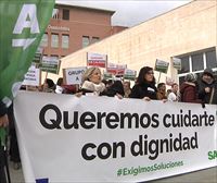 La huelga en Enfermería y Fisioterapia de Osasunbidea pide soluciones ante la sobrecarga de trabajo