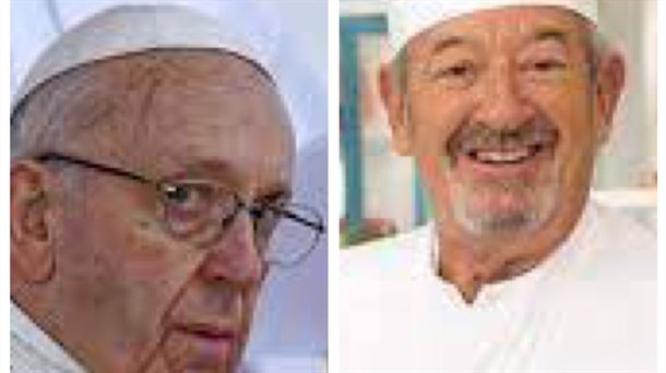 El Papa y Arguiñano: Alubiada en el Vaticano