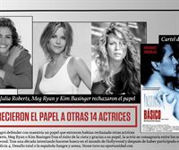 Julia Roberts, Meg Ryan y Kim Basinger, entre las 14 actrices que rechazaron protagonizar 'Instinto Básico'