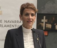 María Chivite anuncia el traspaso de la competencia de Tráfico a Navarra a partir del 1 de julio