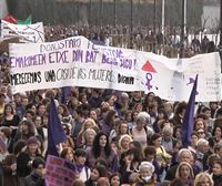 El Movimiento Feminista de Euskal Herria valora positivamente las movilizaciones del 8 de marzo