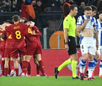 La Real Sociedad cae en Roma y buscará la remontada en el Reale Arena (2-0)